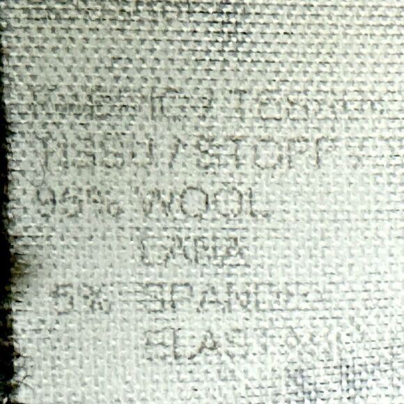 Calvin Klein Wool Jacket Coat Sz 6 Taupe 3 Button Single Breasted Lined Woman’s - Picture 15 of 16